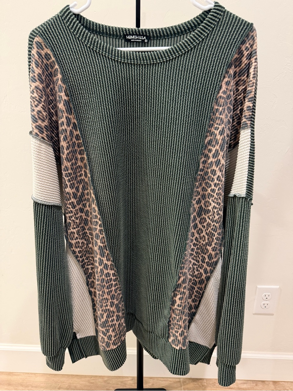 Heimish USA Oversized Ribbed Tunic – 2XL – NWOT